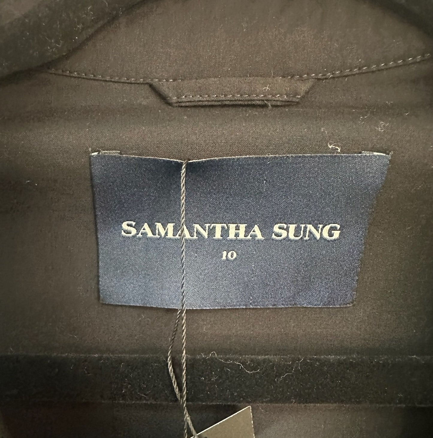 SAMANTHA SUNG Sleeveless Knee-Length Dress