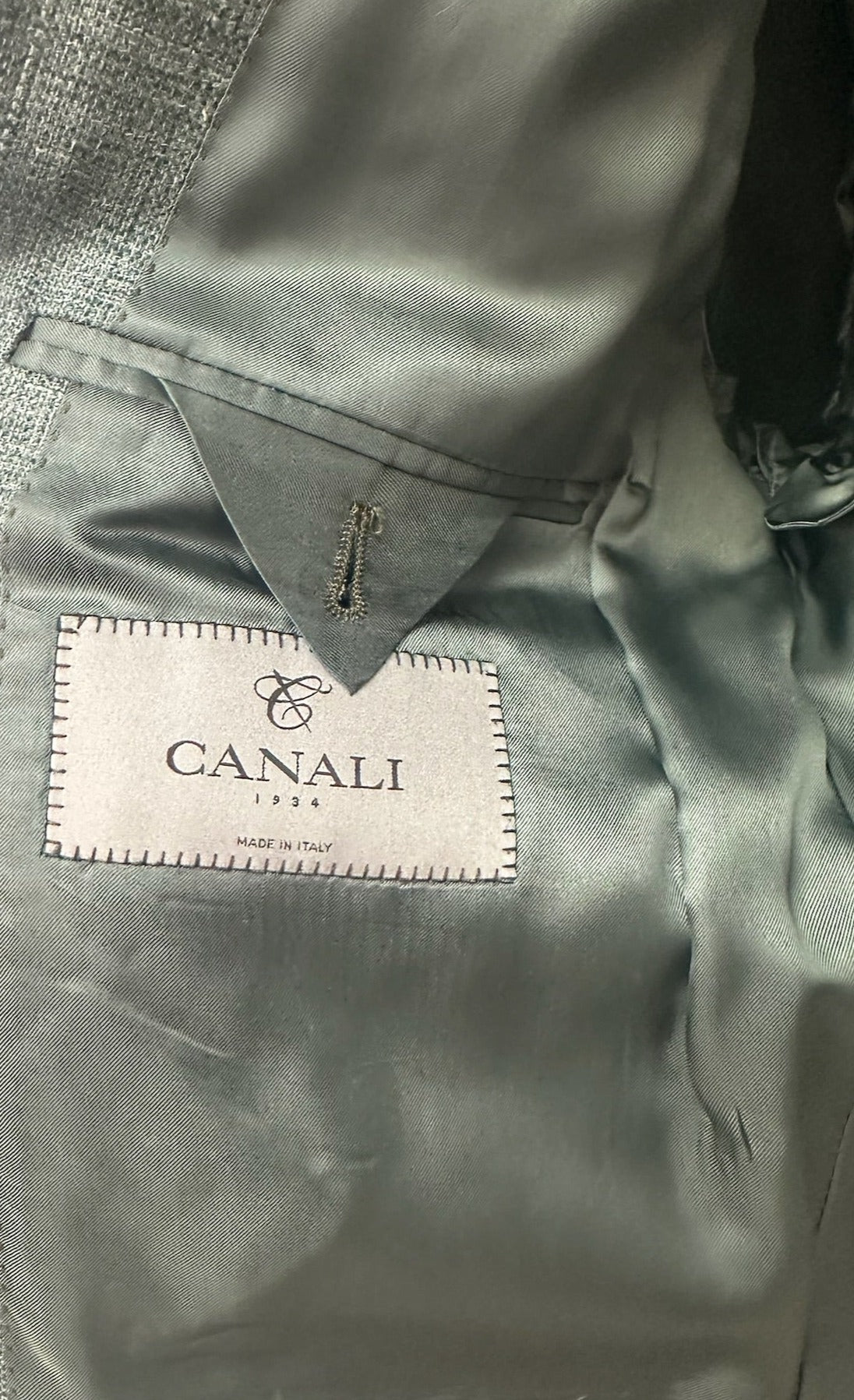 CANALI Herringbone Wool, Silk and Linen-Blend Blazer