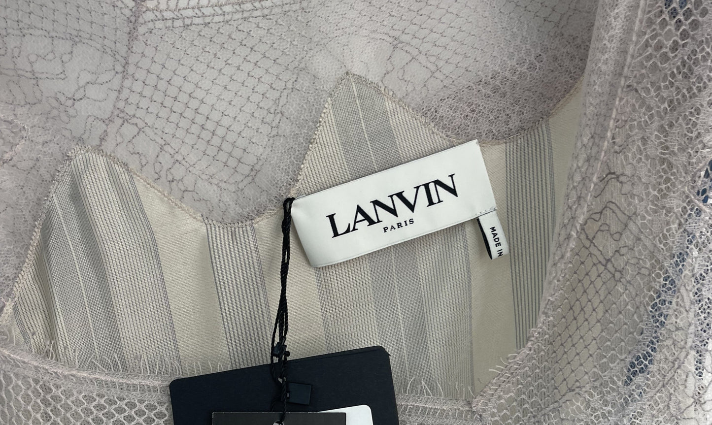 LANVIN Printed Long Dress w/ Tags