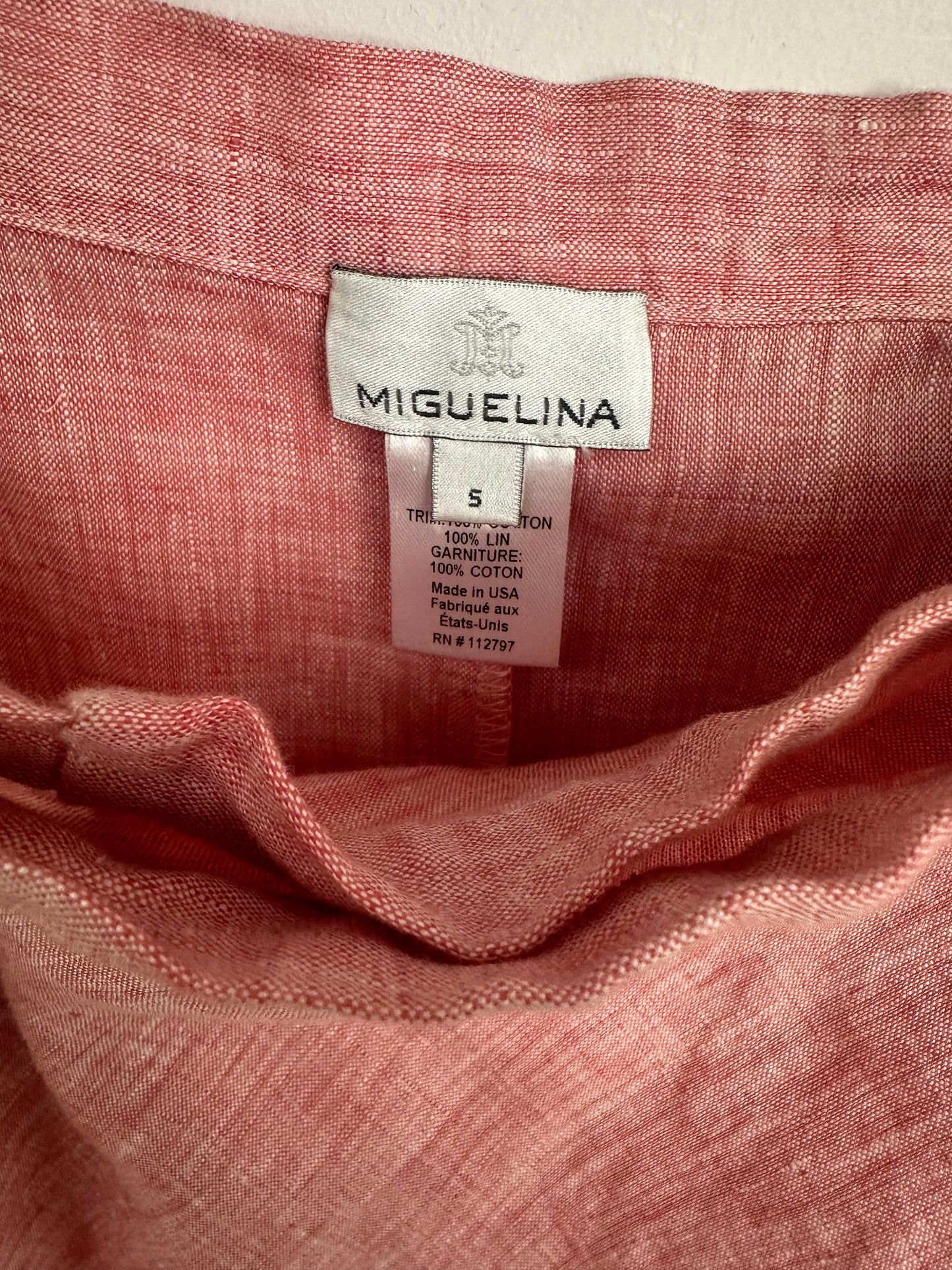 MIGUELINA 2024 Collection Linen Ballerina Maxi Skirt