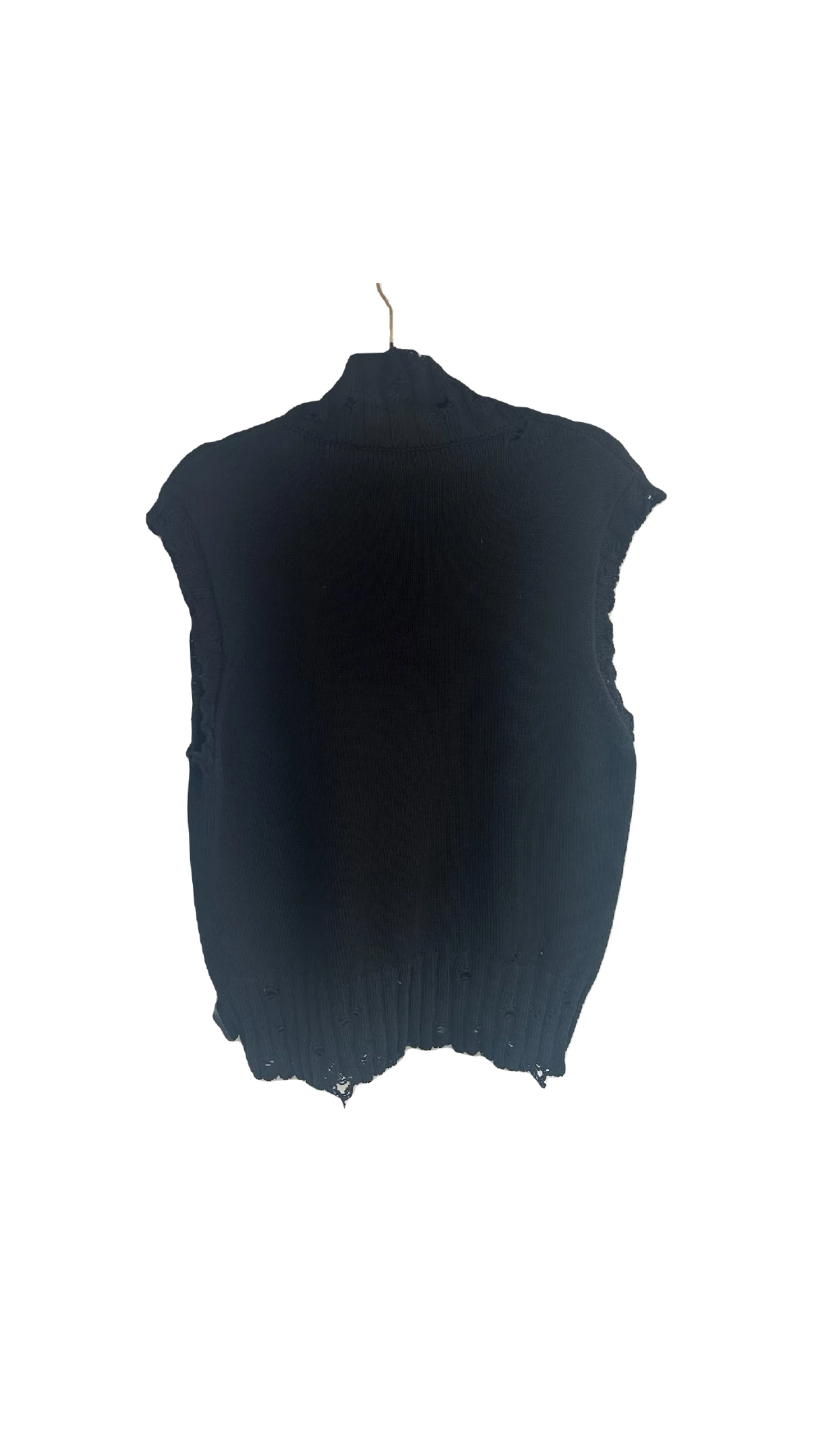 MARNI Turtleneck Short Sleeve Sweater Vest