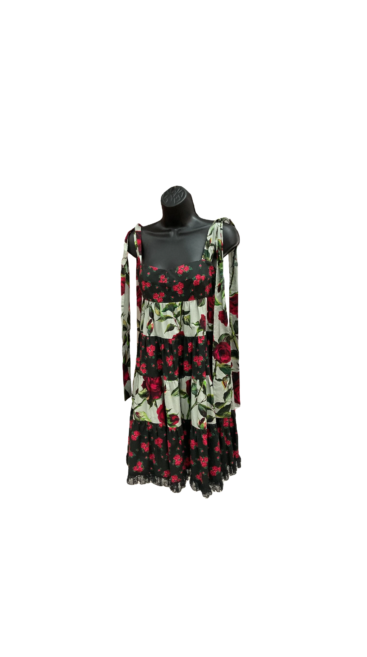 DOLCE & GABBANA Floral Print Midi Dress
