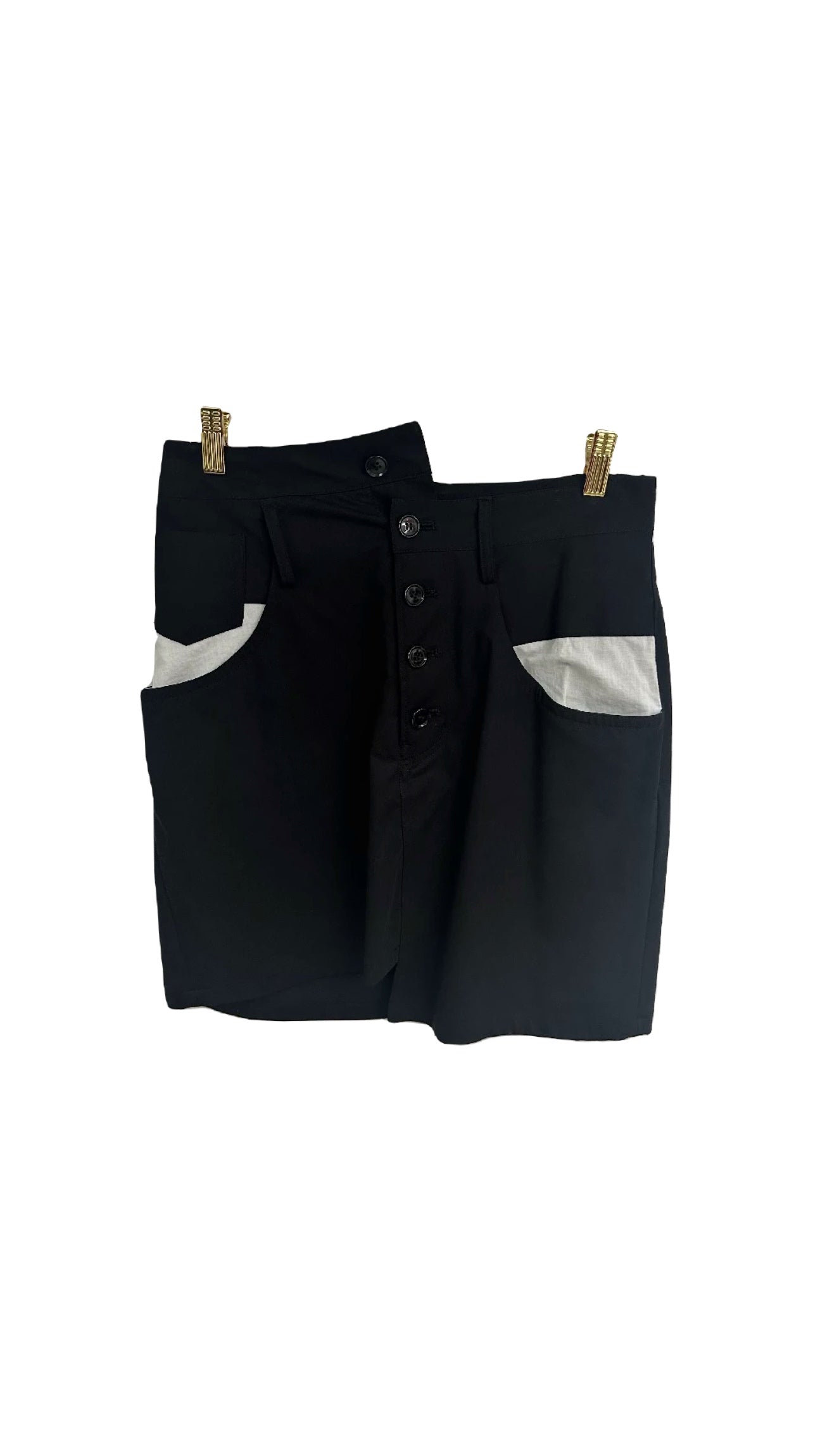 LIMI FEU Japanese Brand Asymmetrical Mini skirt w/ Tags