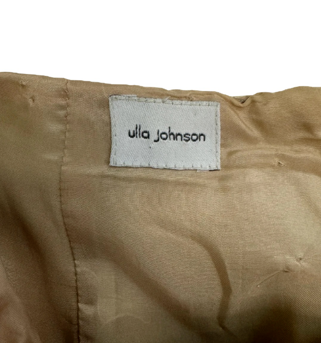 ULLA JOHNSON Tie-around Slit Pencil Skirt