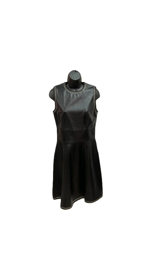 BALENCIAGA Leather Mid-length Dress