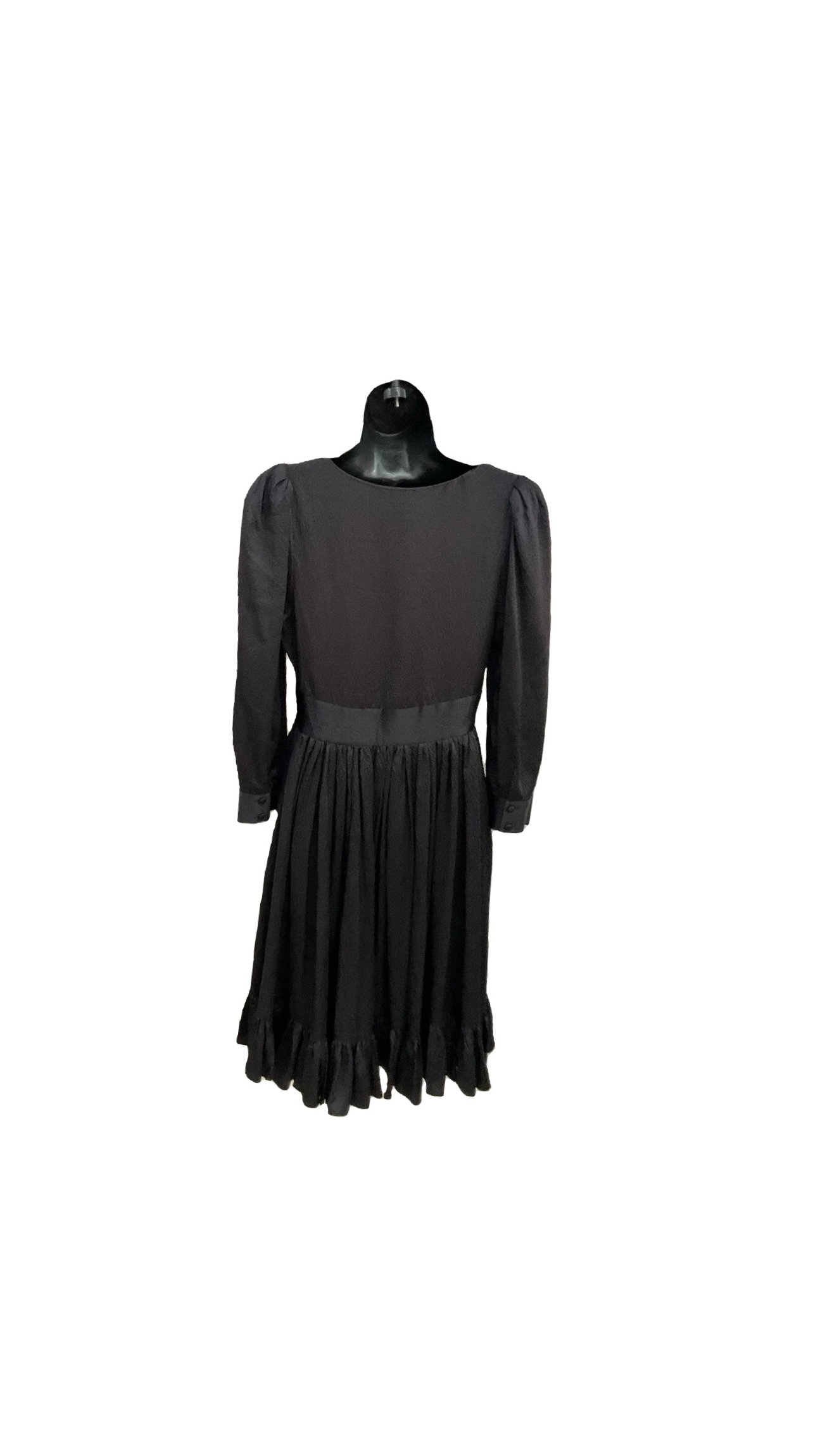 BALENCIAGA Silk Mid-Length Babydoll Dress